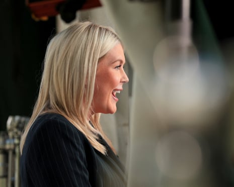 The White House press secretary, Karoline Leavitt.