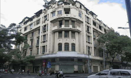 The art deco 213 Dong Khoi apartment building was demolished in 2014 to make space for a new wing for the People’s Committee of Ho Chi Minh City