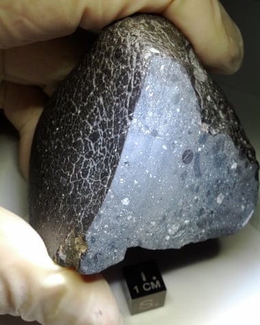 Mars meteorite ‘Black Beauty’.