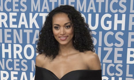 Miss USA Kara McCullough, who is a chemist, at the Breakthrough awards in Mountain View, California. 