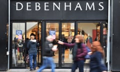 Debenhams store