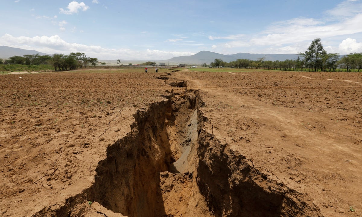 Africa is slowly splitting in two – but this 'crack' in Kenya has little to do with it | Geography | The Guardian