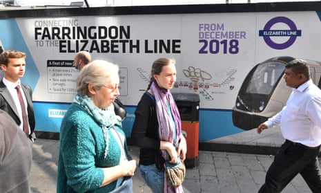 Running late: the opening of Crossrail has been delayed until autumn 2019