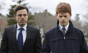 Lucas Hedges, right, and Casey Affleck in Manchester By the Sea.