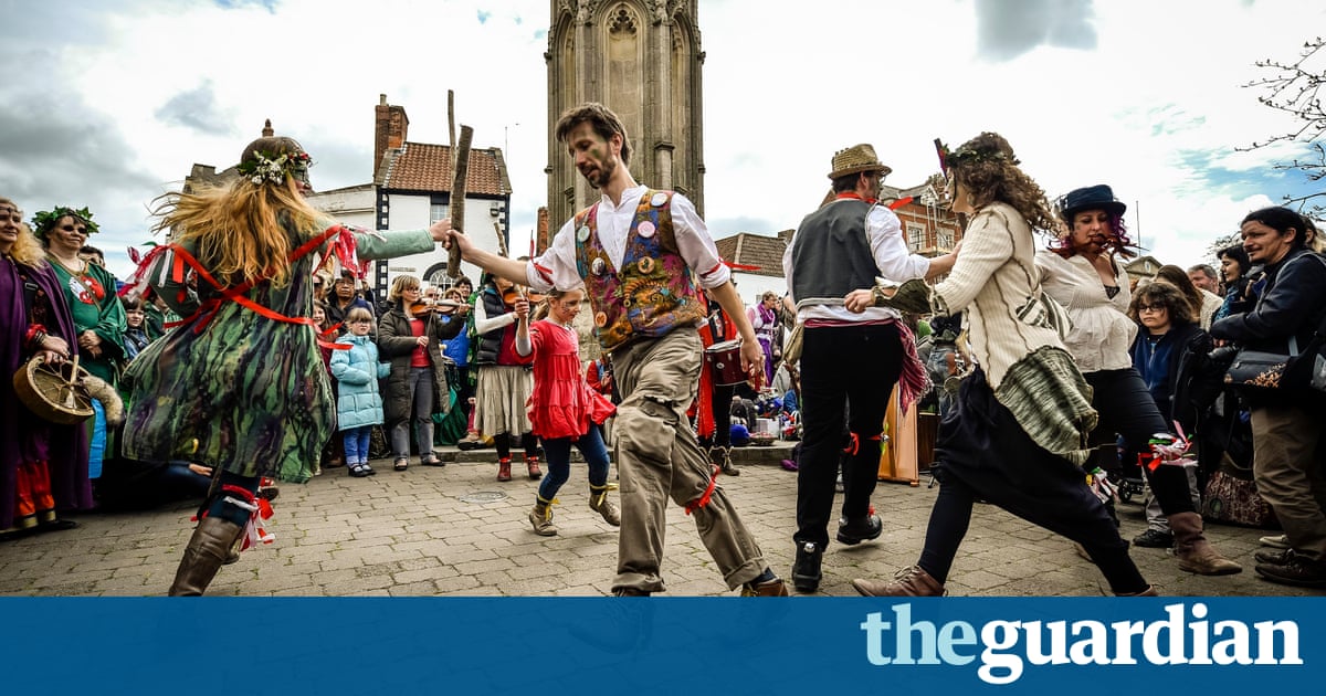 Glastonbury Beltane celebrations in pictures World news The Guardian