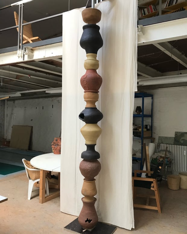 Works in progress for Roman Rubbish, in the artist’s studio.