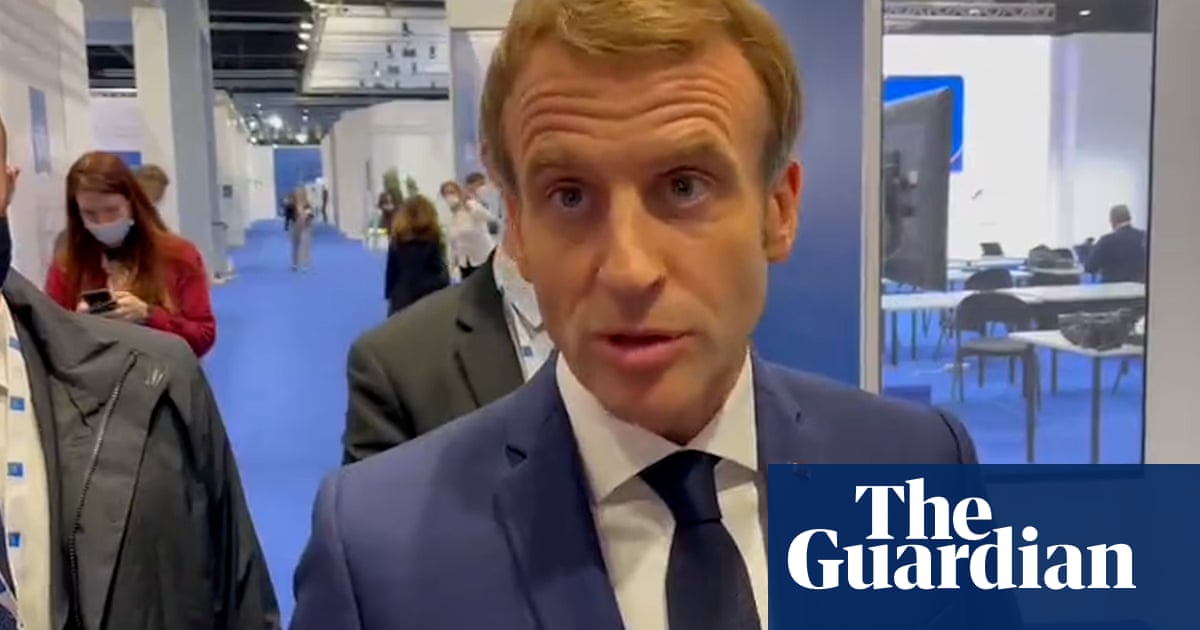 'I don’t think, I know': Macron accuses Scott Morrison of lying about submarine contract – video