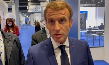 'I don’t think, I know': French president Macron accuses Scott Morrison of lying about submarine contract.