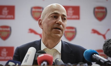 Ivan Gazidis, Arsenal’s chief executive