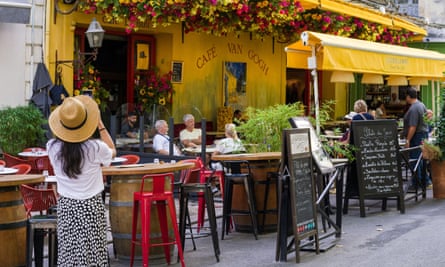 Café Van Gogh in Arles: the building appears in Van Gogh’s painting Café Terrace by Night.