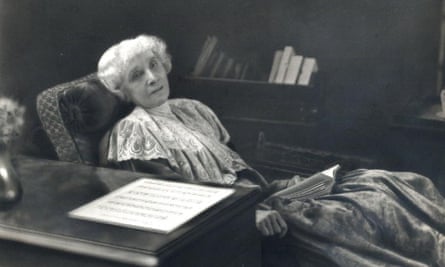 Bonis near the end of her life. The composer died in 1937 at the age of 79.
