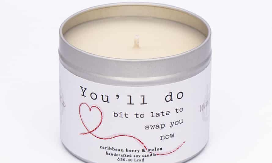WaxyWix’s anti Valentine’s Day candle.