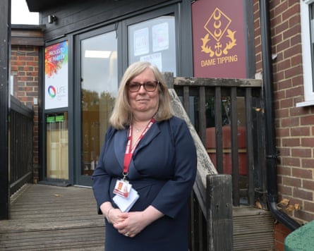 Dame Tipping primary school’s headteacher, Stella McCarthy