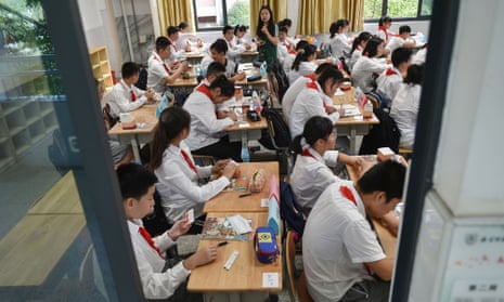 China has passed a law to spare school students the pressures of homework.