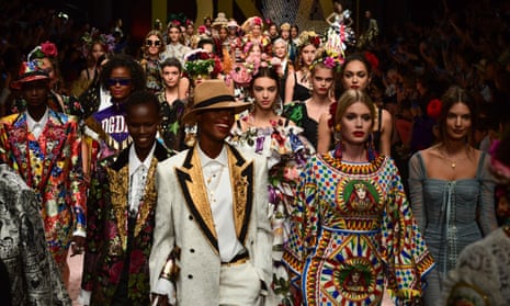 Dolce & Gabbana: Milan fashion show's unlikely champions of diversity |  Dolce & Gabbana | The Guardian