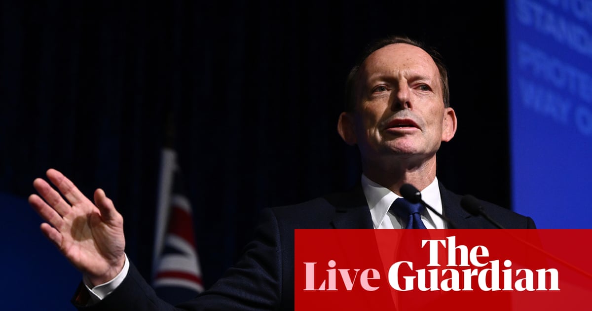 Australia news live: Tony Abbott praises Liberal party’s new top strategist as party tries to rebuild campaign machine Australia news live: Tony Abbott praises Liberal party’s new top strategist as party tries to rebuild campaign machine