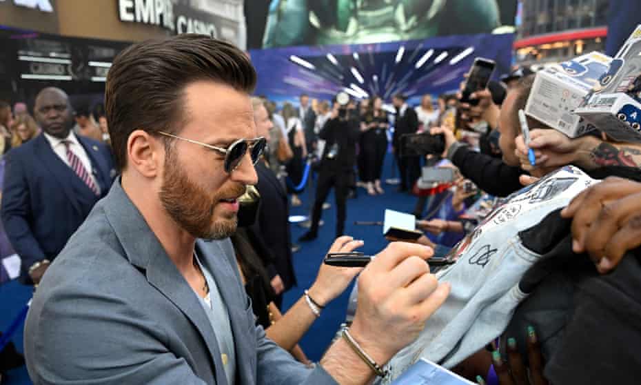 Chris Evans at the UK Premiere of Lightyear.