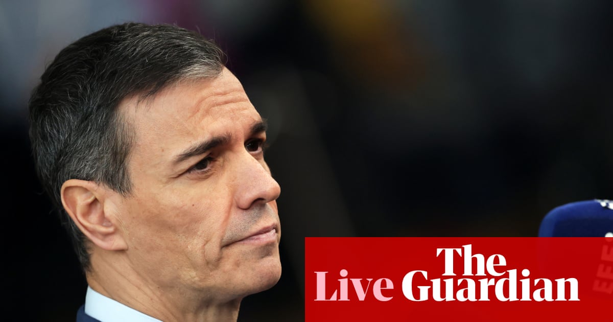 Spain expected to adopt emergency tax cuts to counter impact of US-Israel war on Iran – Europe live