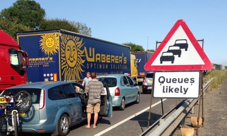 Researchers estimate just two extra minutes of checks could triple existing queues at ports, potentially leading to 29-mile motorway tailbacks in Kent.