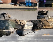 Florida sinkhole that swallowed two homes is growing, officials say | Sinkholes | The Guardian