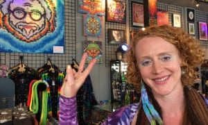 Sunshine Powers, an artist and business owner in Haight-Ashbury