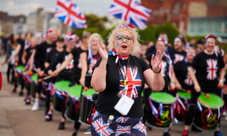 Flying the flag for Morecambe: town bids to host Britain’s biggest jubilee lunch | Queen's platinum jubilee 2 Samba dance band
