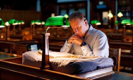 Brian Cleary at the National Library of Ireland.