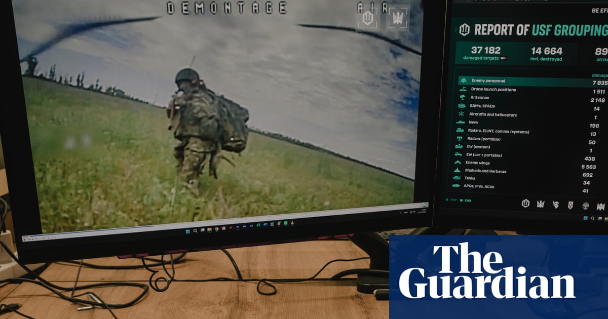 ‘Our task is to laugh at these enemies’: the Ukrainian unit posting drone videos of Russian soldiers’ last moments