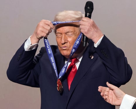 Donald Trump has finally won a peace prize – from Fifa, no less. Here are five other awards he should win | Arwa Mahdawi | The Guardian
