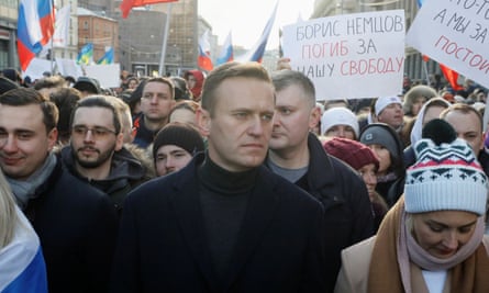 Politicien d'opposition russe Alexei Navalny