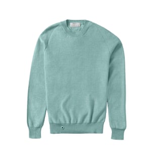 Made from merino wool sourced from New Zealand farms, Sheep Inc’s light knit is carbon negativeAqua green knit, £130, sheepinc.com