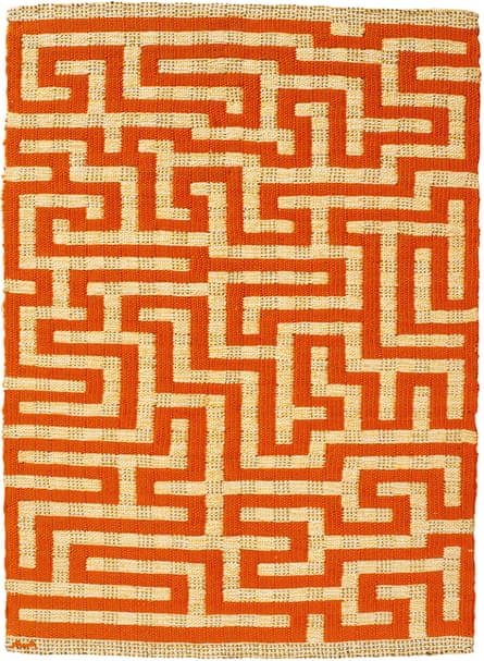 Red Meander, 1954 by Anni Albers.