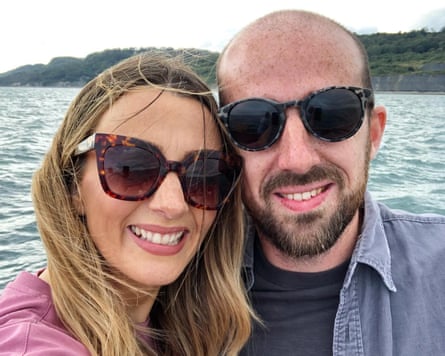 Ollie Long with his sister Chloe