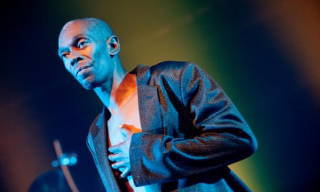 A beatific presence on stage … Maxi Jazz performing as part of Faithless in Brussels in 2011.
