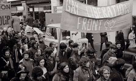 Liberation Front banner on Women’s march, 6 March 1971.