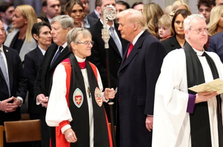 a man and a woman in clergy robes