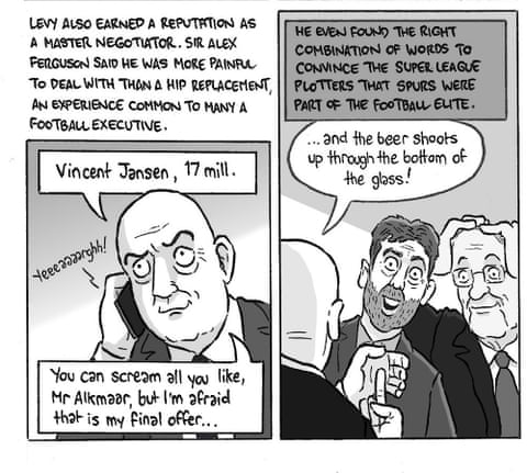 David Squires on … Daniel Levy’s greatest hits at Tottenham Hotspur, panel 7