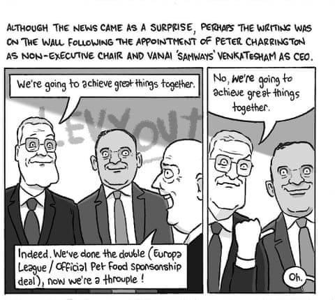 David Squires on … Daniel Levy’s greatest hits at Tottenham Hotspur, panel 2