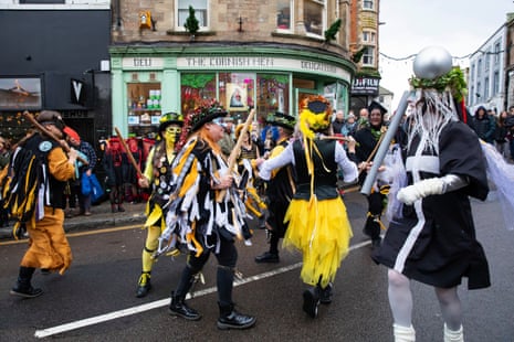 black, white and yellow.