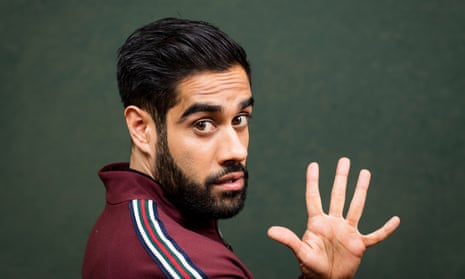 ‘Out of my comfort zone’ … Sacha Dhawan.