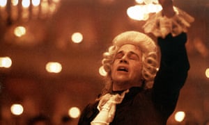 Tom Hulce in Amadeus, 1984.