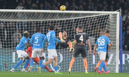 Torino’s Antonio Sanabria equalises with a spectacular overhead kick