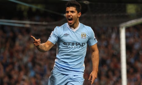Sergio Agüero scored twice on his Manchester City debut in 2011 and he’s been banging them in ever since.