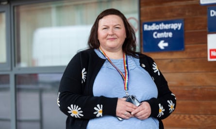 Jennifer Thompson, trainee consultant therapeutic radiographer for breast cancer at a Midlands hospital.