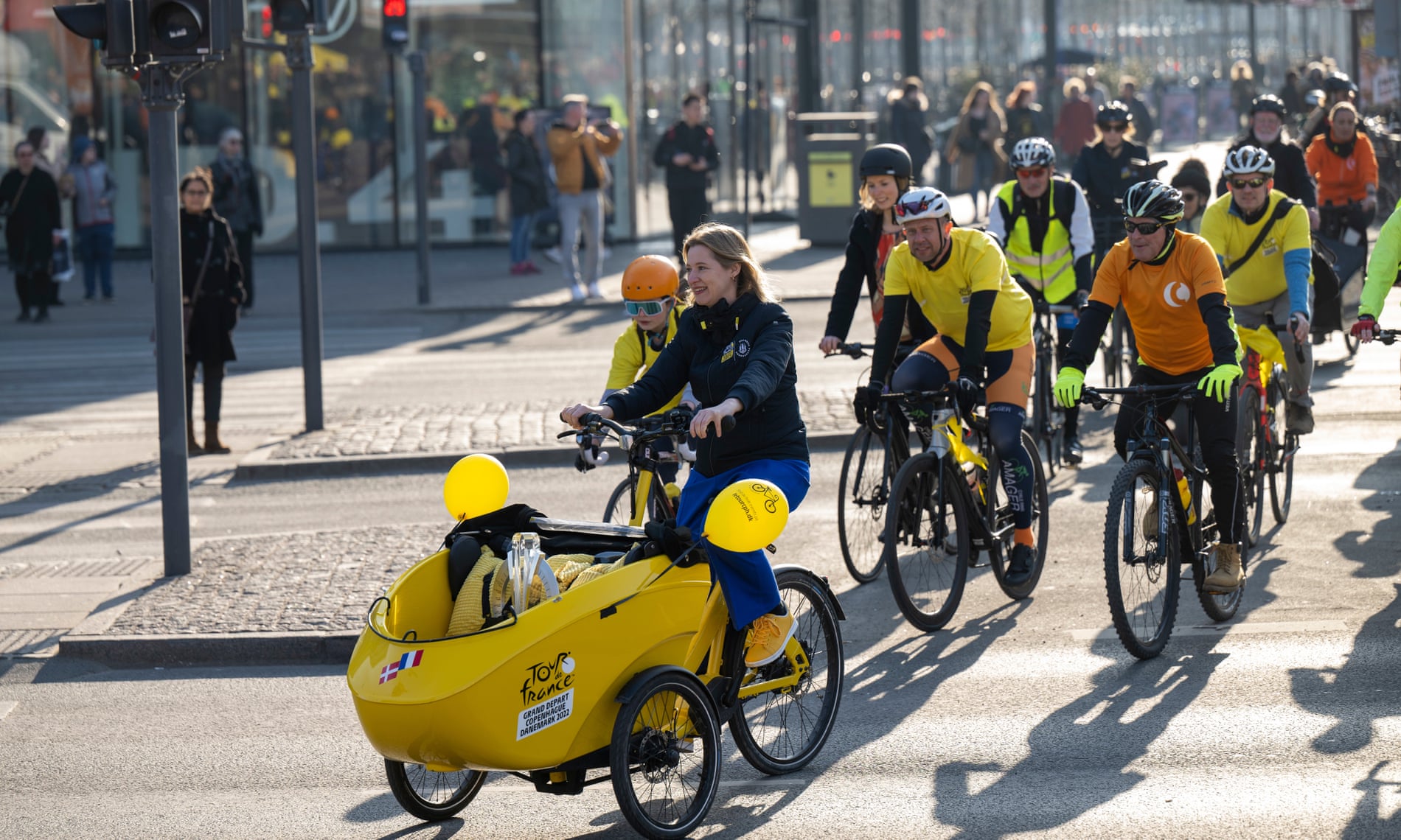 Cycling in Copenhagen