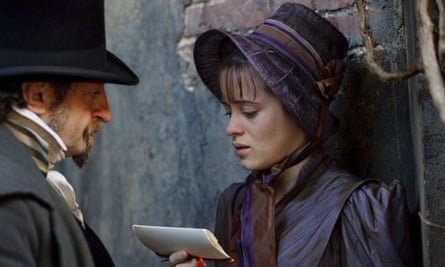 Claire Foy with Andy Serkis in Little Dorrit.