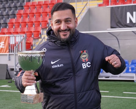 Baran Coskun, head coach of the under 19s.