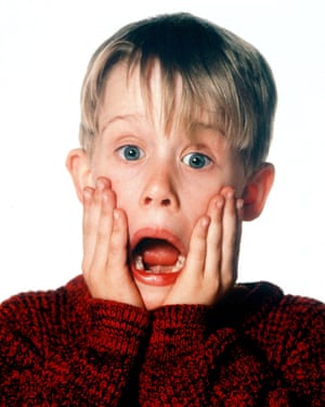 Macaulay Culkin in Home Alone.