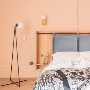 Bedroom at Whitworth Locke, Manchester, UK.