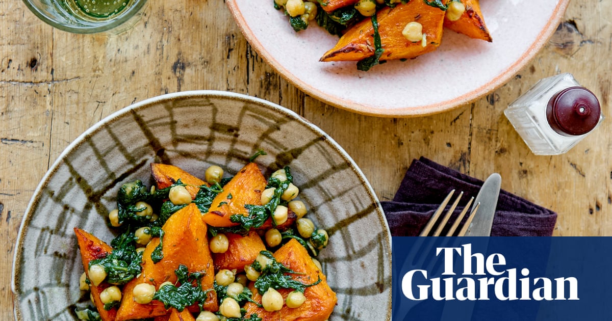 José Pizarro’s recipe for pumpkin and spinach with pimenton